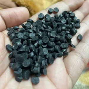 Black Reprocessed Pvc Granule