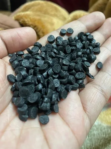 Black Reprocessed Pvc Granule